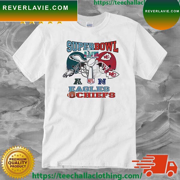 Philadelphia Eagles Vs Kansas City Chiefs Super Bowl LVII 2023 NFL T-shirt Philadelphia Eagles Vs Kansas City Chiefs Super Bowl LVII 2023 NFL T-shirt