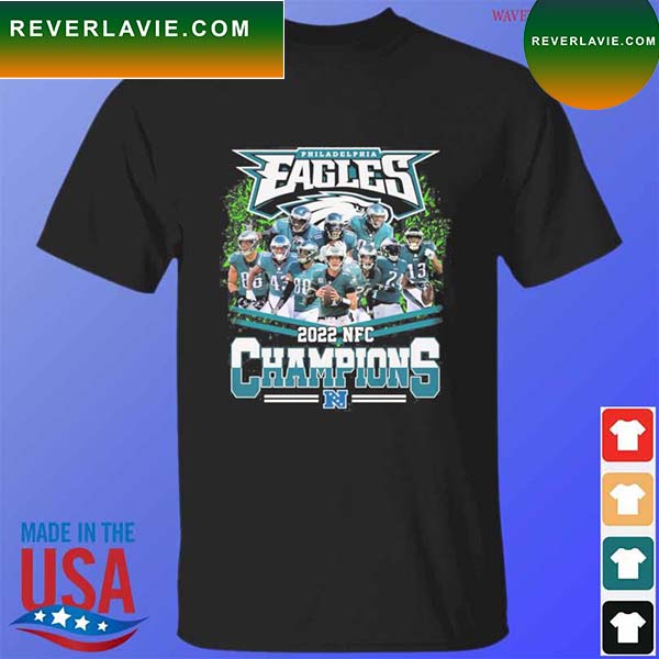 Philadelphia eagles 2022-2023 nfc champions T-shirt Philadelphia eagles 2022-2023 nfc champions T-shirt