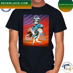 Philadelphia eagles jalen hurts super bowl signature T-shirt