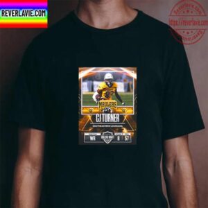 Pittsburgh Maulers In The 2023 USFL College Draft Select CJ Turner Unisex T-Shirt