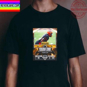 Pittsburgh Maulers In The 2023 USFL College Draft Select Isaiah Land Unisex T-Shirt