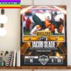 Pittsburgh Maulers In The 2023 USFL College Draft Select Jacob Slade Home Decor Poster Canvas