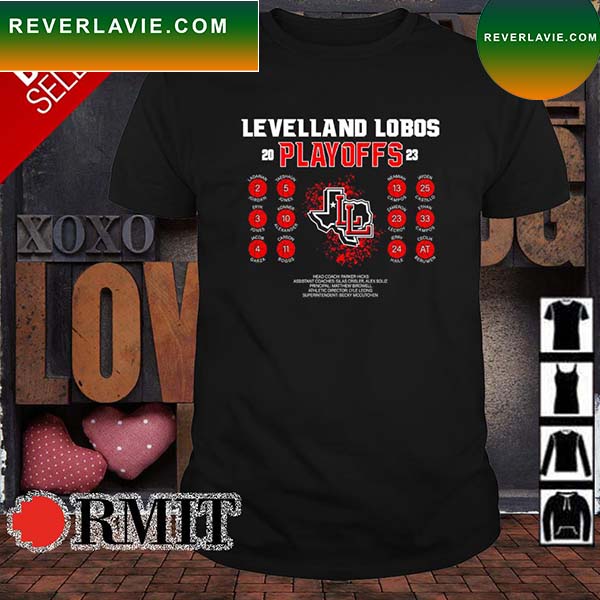 Premium levelland Lobos 2023 name of players T-shirt Premium levelland Lobos 2023 name of players T-shirt