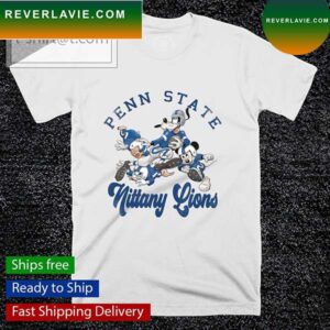 Premium nCAA Penn State Nittany Lions Disney T-shirt