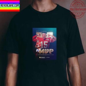 QB Kansas City Chiefs Patrick Mahomes II Is NFL MVP Again Unisex T-Shirt