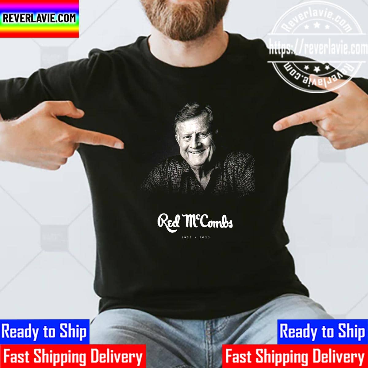RIP Red McCombs 1927 2023 Thank You For The Memories Unisex T-Shirt RIP Red McCombs 1927 2023 Thank You For The Memories Unisex T-Shirt