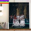 Real Madrid Are FIFA Club World Cup Champions Home Decor Poster Canvas