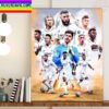 Real Madrid Wins Its Fifth FIFA Club World Cup Home Decor Poster Canvas