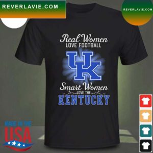 Real women love baseball smart women love the Kentucky Wildcats 2023 T-shirt