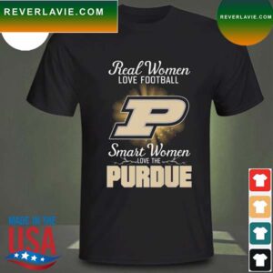 Real women love baseball smart women love the Purdue Boilermakers 2023 T-shirt