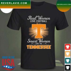 Real women love baseball smart women love the Tennessee Volunteers 2023 T-shirt