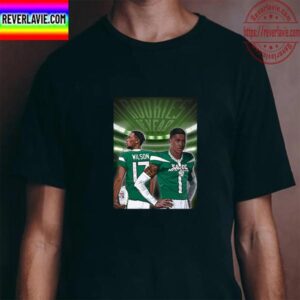 Sauce Gardner And Garrett Wilson Of New York Jets Is 2022 NFL Rookies Of The Year Unisex T-Shirt