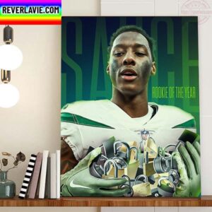 Sauce Gardner Wins 2022 NFL Defensive Rookie Of The Year Home Decor Poster Canvas