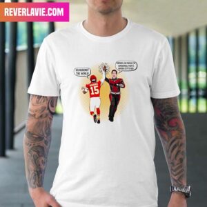 Scott Lang – Ant Man Marvel Studios with Patrick Mahomes – Kansas City Chiefs Premium T-Shirt