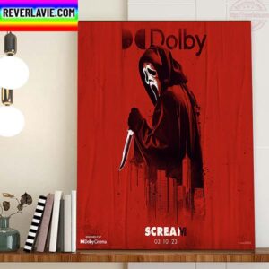 Scream VI Dolby Cinema Poster Home Decor Poster Canvas