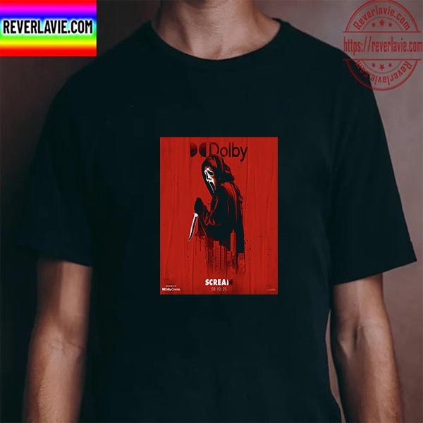 Scream VI Dolby Cinema Poster Unisex T-Shirt Scream VI Dolby Cinema Poster Unisex T-Shirt