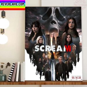 Scream VI Official Poster Home Decor Poster Canvas