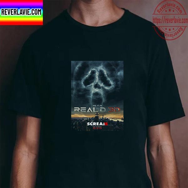 Scream VI RealD 3D Poster Unisex T-Shirt Scream VI RealD 3D Poster Unisex T-Shirt