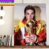 Sergio Ramos Has Retired From International Football Home Decor Poster Canvas