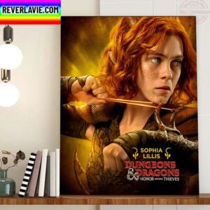Sophia Lillis As Doric The Tiefling Druid In The Dungeons And Dragons Honor Among Thieves Home Decor Poster Canvas