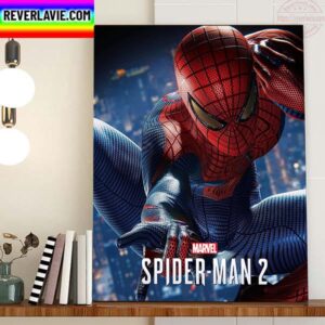Spider Man 2 On PS 5 Automne 2023 Of Marvel Home Decor Poster Canvas