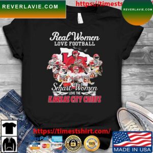 Super Bowl 2023 Real Women Love Football Smart Women Love The Kansas City Chiefs Signatures T-shirt