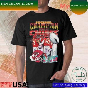 Super Bowl LVII 2023 Champion Kansas City Chiefs Team T-shirt