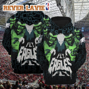 Super Bowl LVII Champions Fly Eagels Fly Hoodie 3D