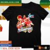 Super Bowl LVII Champions Kansas City Chiefs Logo Cutout XX-XX T-Shirt