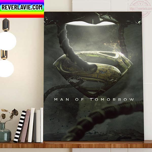 Superman Man Of Tomorrow Poster Movie Home Decor Poster Canvas Superman Man Of Tomorrow Poster Movie Home Decor Poster Canvas