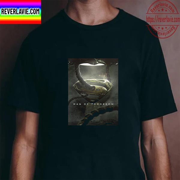 Superman Man Of Tomorrow Poster Movie Unisex T-Shirt Superman Man Of Tomorrow Poster Movie Unisex T-Shirt