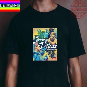 Tampa Bay Rays Happy Baseball Season Spring Vibes And Here Unisex T-Shirt