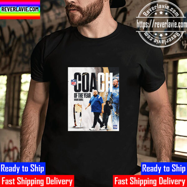 The 2022 NFL Coach Of The Year Is New York Giants HC Brian Daboll Unisex T-Shirt