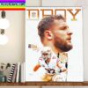 The 2022 NFL Defensive Player Of The Year Is San Francisco 49ers DE Nick Bosa Home Decor Poster Canvas