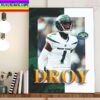 The 2022 NFL Defensive Player Of The Year Is San Francisco 49ers DE Nick Bosa Home Decor Poster Canvas