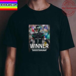 The 2022 NFL Defensive Rookie Of The Year Winner Is Sauce Gardner Unisex T-Shirt