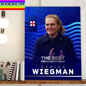 The Best FIFA Womens Coach 2022 Winner Is Sarina Wiegman Home Decor Poster Canvas