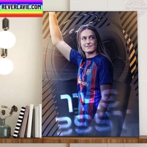 The Best FIFA Womens Player 2022 Winner Is Alexia Putellas Home Decor Poster Canvas