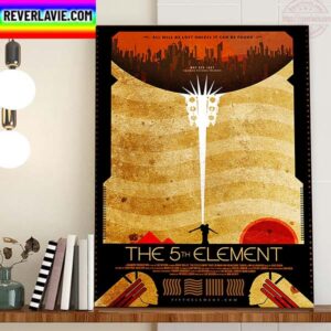 The Fifth Element Official Poster Home Decor Poster Canvas