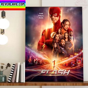 The Flash The Final Run The Final Season Home Decor Poster Canvas