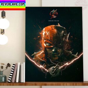 The Flash Worlds Collide Flash Variant Poster Movie Fan Art Home Decor Poster Canvas