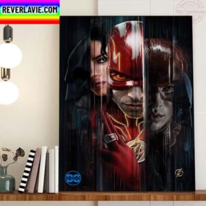 The Flash Worlds Collide With This Multiverse Of Madness Style Poster Home Decor Poster Canvas