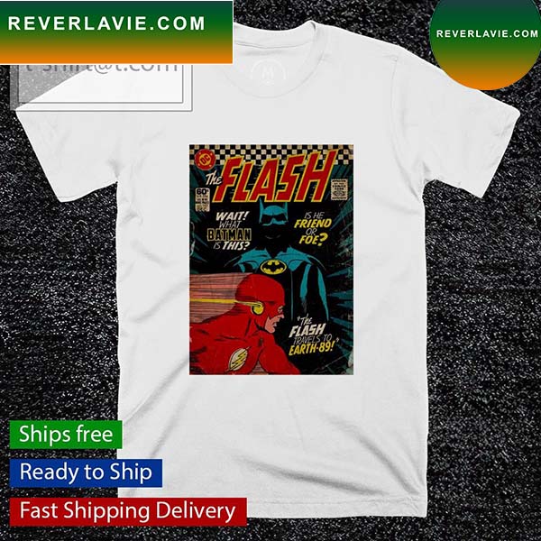 The Flash travels to Earth 89 T-shirt The Flash travels to Earth 89 T-shirt