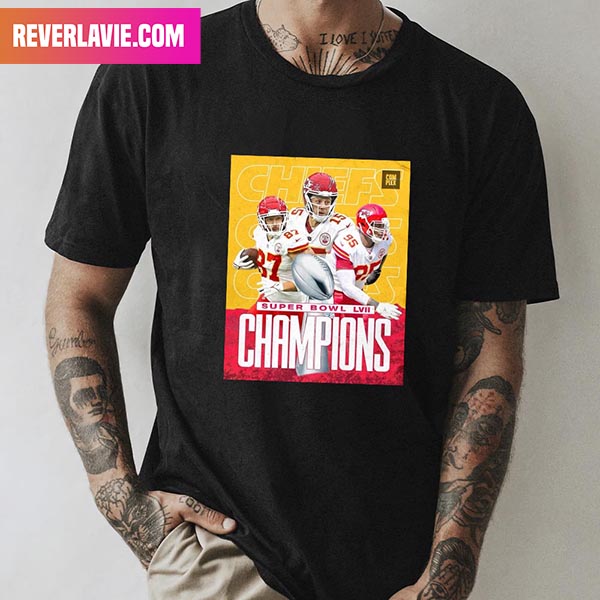 The Kansas City Chiefs Are Your Super Bowl LVII 2023 Champions Fan Gifts T-Shirt The Kansas City Chiefs Are Your Super Bowl LVII 2023 Champions Fan Gifts T-Shirt