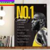 Wrestlemania 39 Official Poster Home Decor Poster Canvas