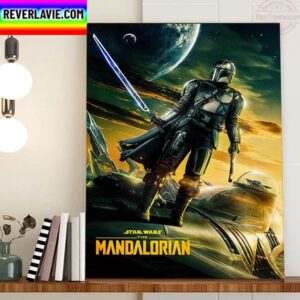 The Mandalorian Season 3 Official Poster Home Decor Poster Canvas