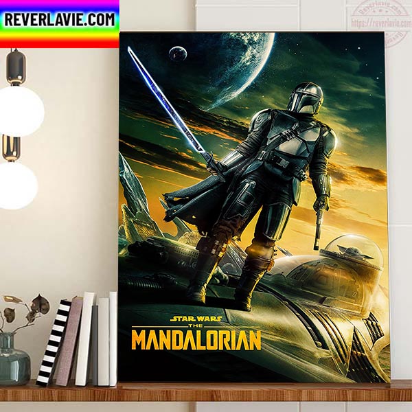 The Mandalorian Season 3 Official Poster Home Decor Poster Canvas The Mandalorian Season 3 Official Poster Home Decor Poster Canvas