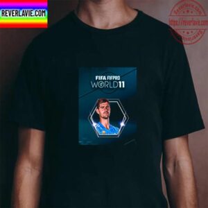 Thibaut Courtois Is In The 2022 FIFA FIFPRO Mens World 11 Unisex T-Shirt