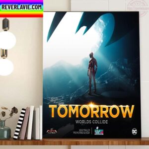 Tomorrow Worlds Collide At The Super Bowl LVII 2023 x The Flash Movie Home Decor Poster Canvas