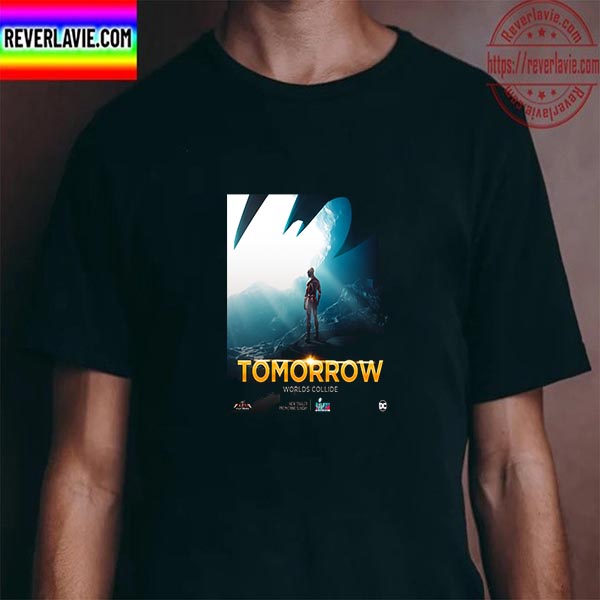 Tomorrow Worlds Collide At The Super Bowl LVII 2023 x The Flash Movie Unisex T-Shirt Tomorrow Worlds Collide At The Super Bowl LVII 2023 x The Flash Movie Unisex T-Shirt